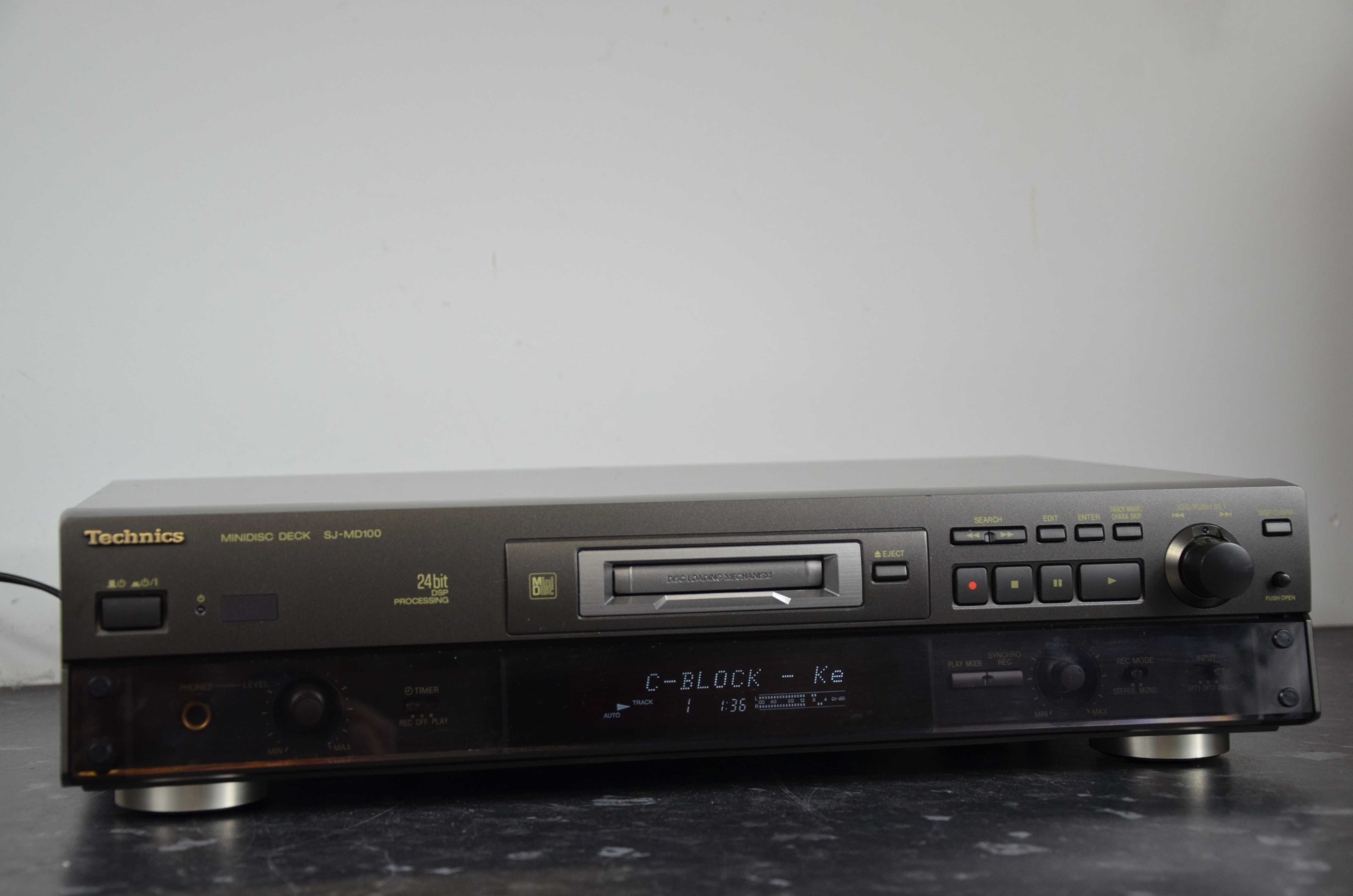 Odtwarzacz MiniDisc Technics SJ-MD100