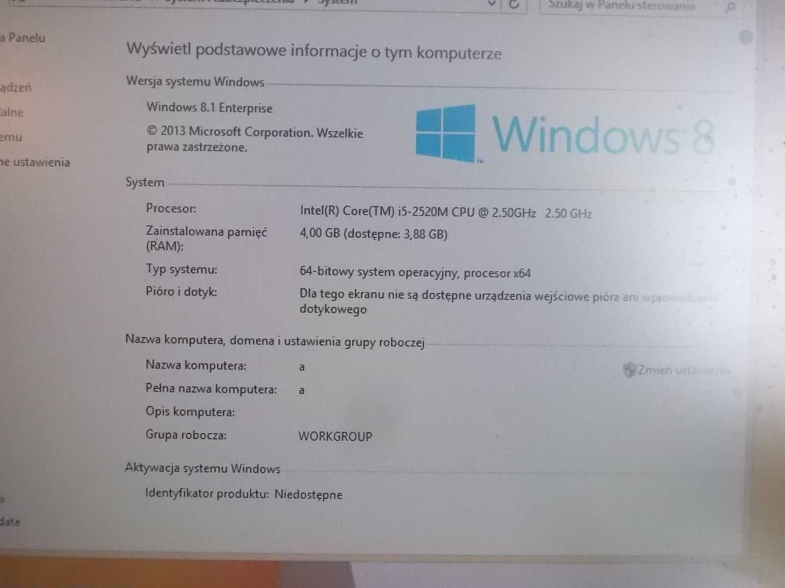 Dell Latitude 6320 Core i5 4GB 250GB