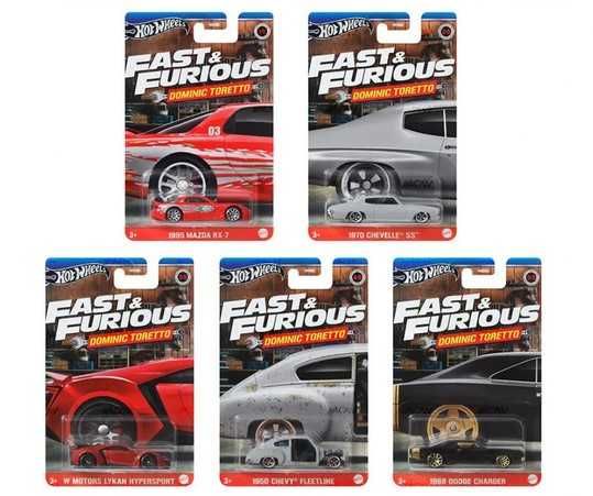 Hot Wheels - 1/64 F&F Best of Dominic Toretto