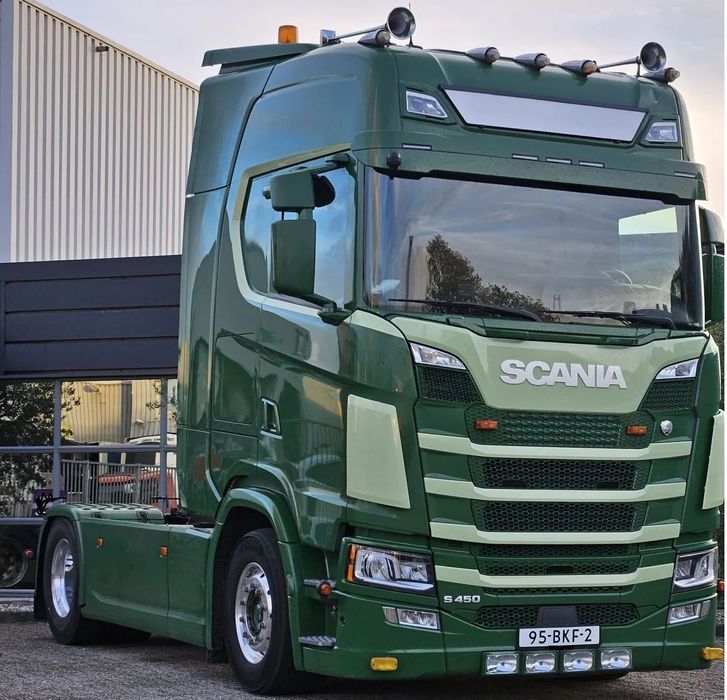 Scania S450  Scania R450 Topline 2016r. 780.Tkm Hydraulika/ Skóry/Navi/ Sprowadzona