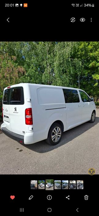 Wynajem Peugeot Expert Furgon Maxi Long, L2H1, ładowność 1400 kg