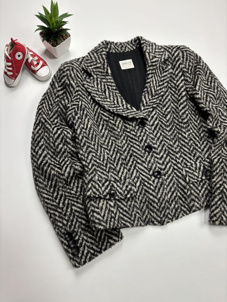 Пиджак блайзер Armani Collezioni Alpaca originals оригинал size S