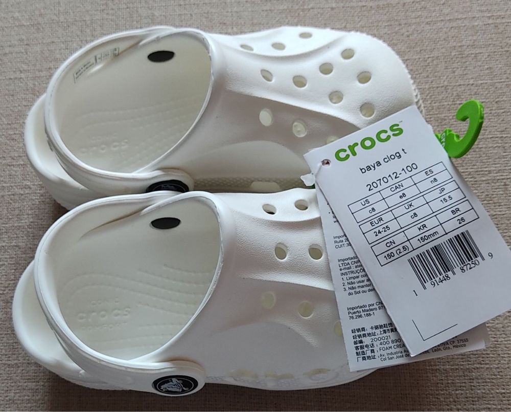 Новые crocs clog C8-C9,C12, crocs baya clog оригін, крокси клоги crocs