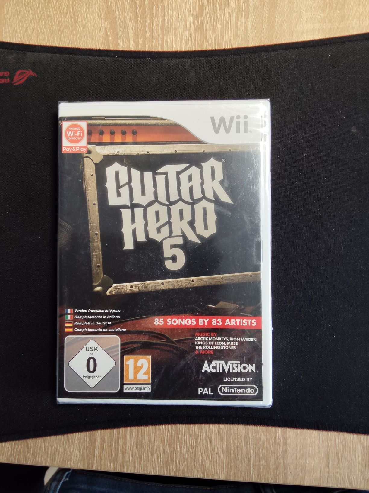 Guitar hero 5 nowa w folii na wii