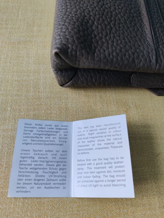 Torebka VLD skóra naturalna