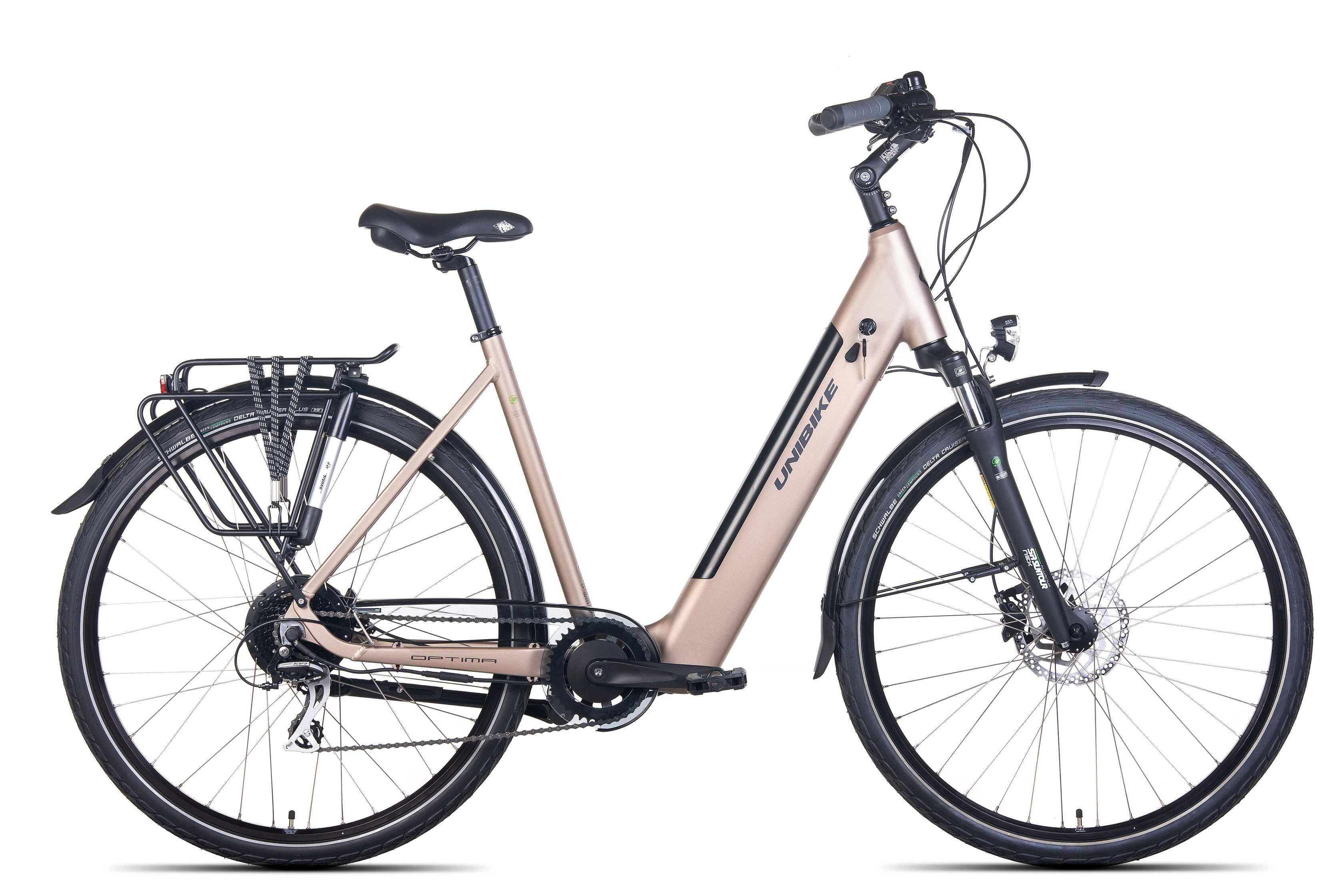 Rower UNIBIKE OPTIMA miejski wspomaganie elektryczne e-bike