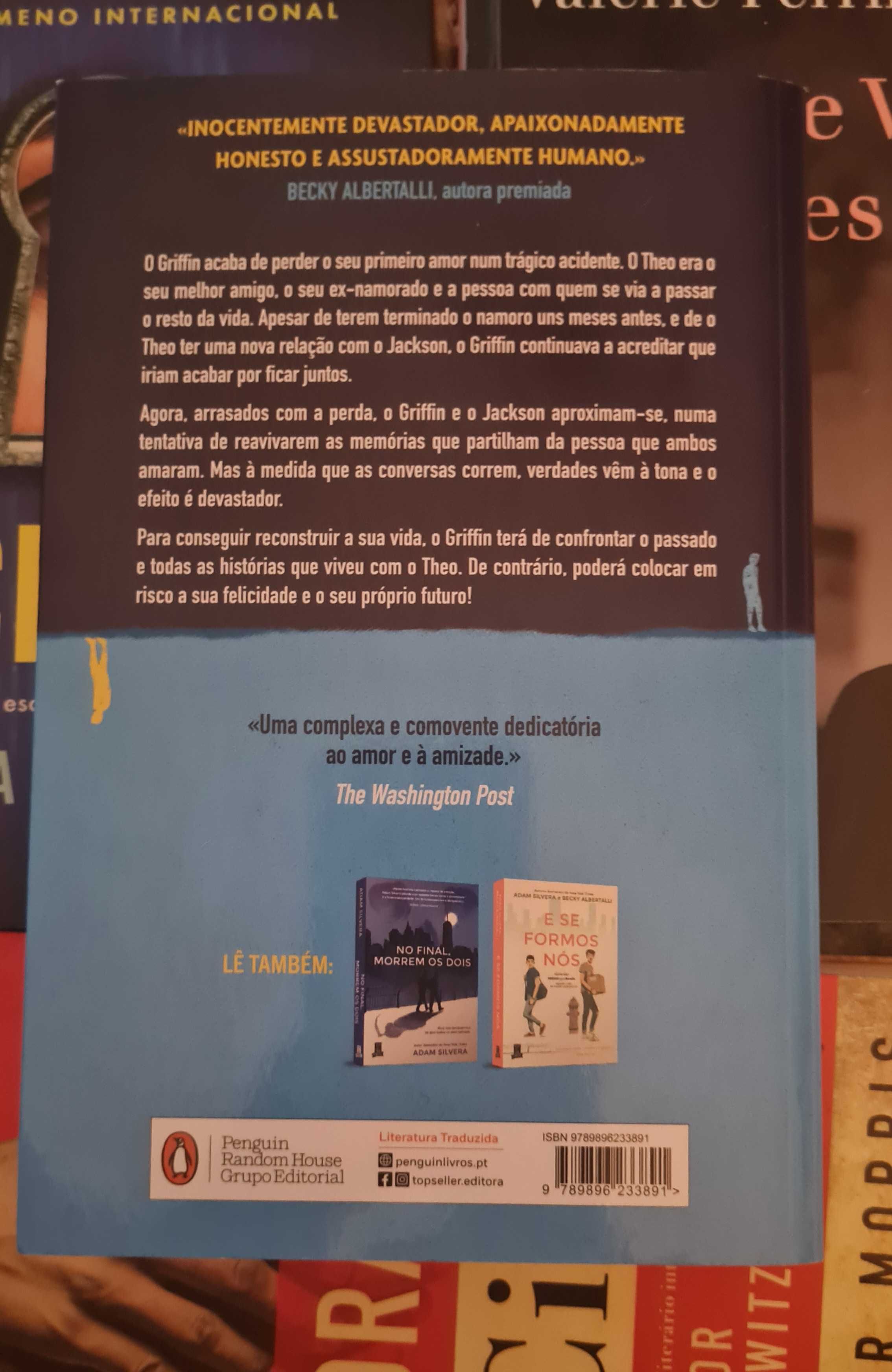 Tudo o que Restou de Nós de Adam Silvera