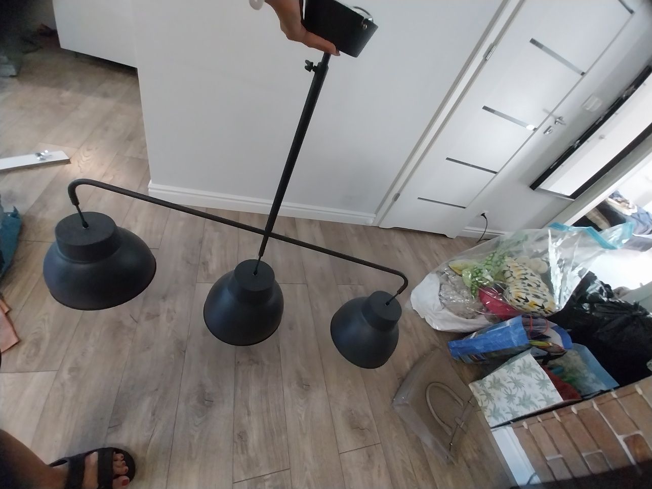 Lampa wisząca  regulowana