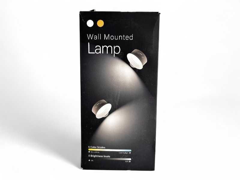 Lampa LED Ścienna USB trzy barwy zestaw 2sz 128