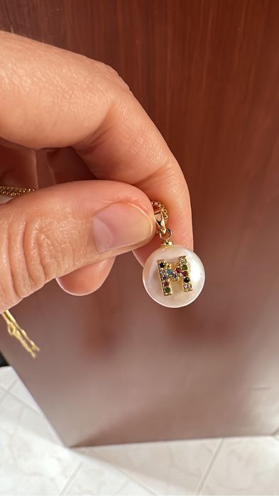 Fio / Colar dourado pendente M