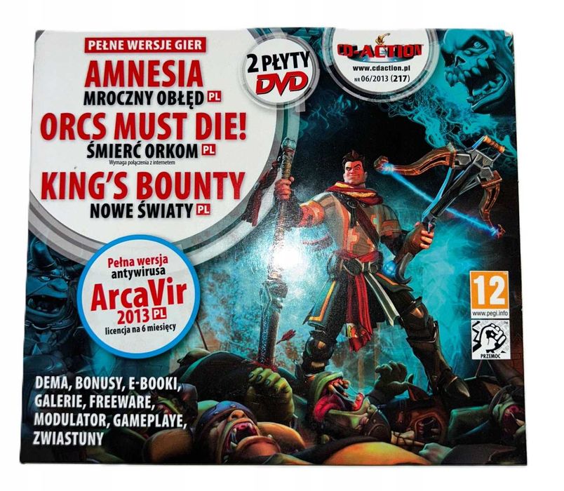 Amnesia Mroczny Obłęd PL + Kings Bounty Nowe Światy PL PC