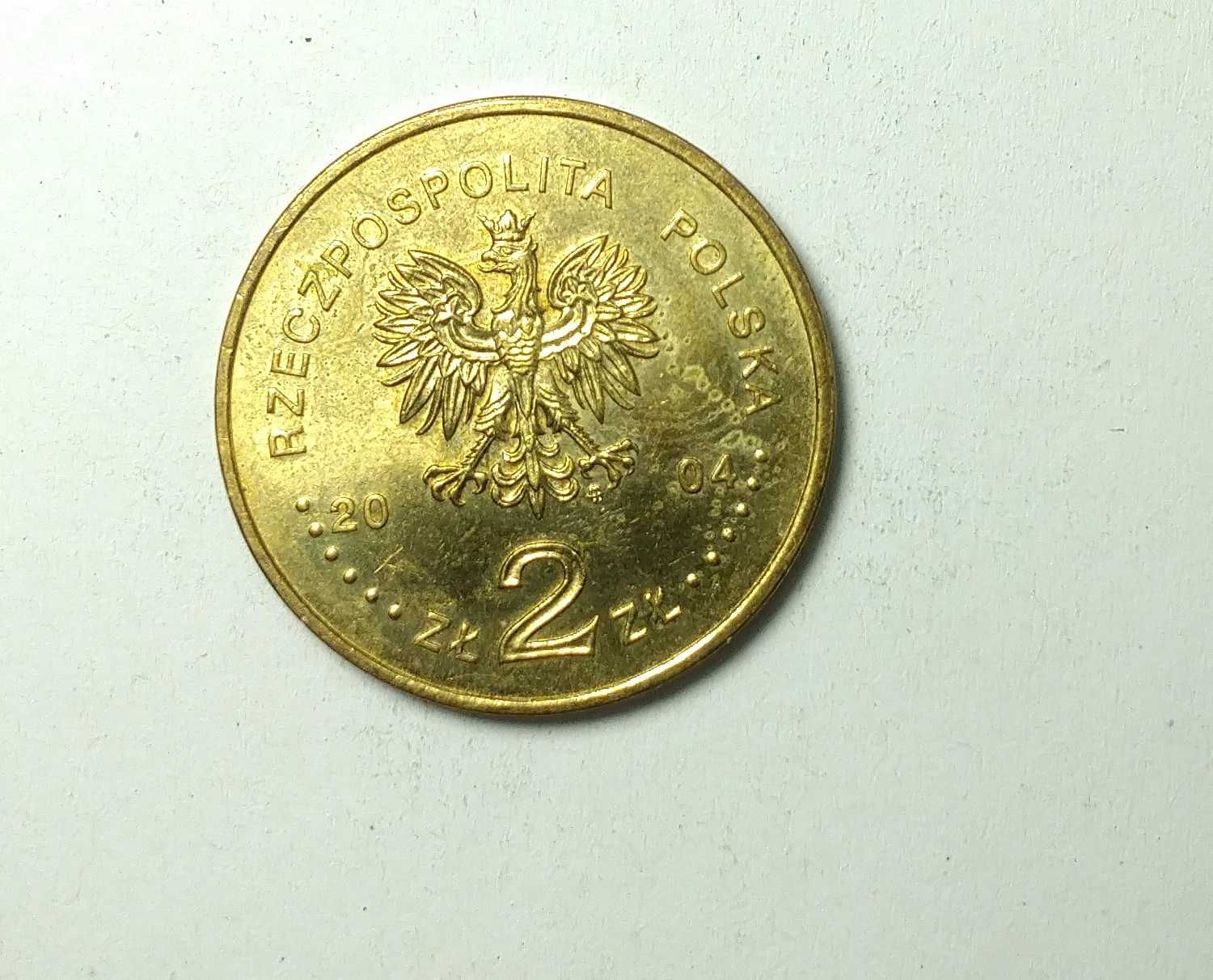 Złote monety 2zł "Kłosy 1 złoty" okolicznościowe, kolekcjonerskie