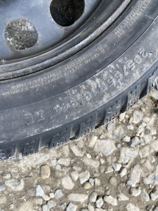 Диск R 16 з резиною 1 шт.