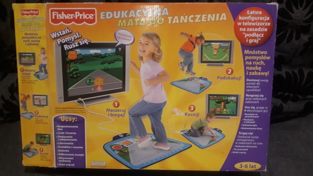 Edukacyjna mata do tańca Fisher Price