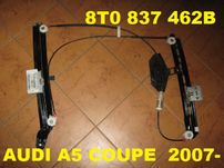 Podnośnik Szyby Audi A5 Coupe 2d 2007- 8T0.837.462B Przód Prawy [v]