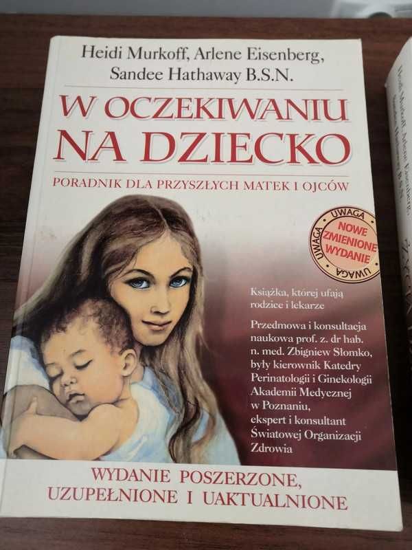 zestaw książek ciąża poród pierwszy rok w oczekiwaniu na dziecko