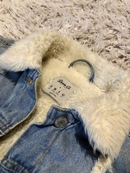 Джинсовка на меху тепла джинсова куртка теплая джинсовка