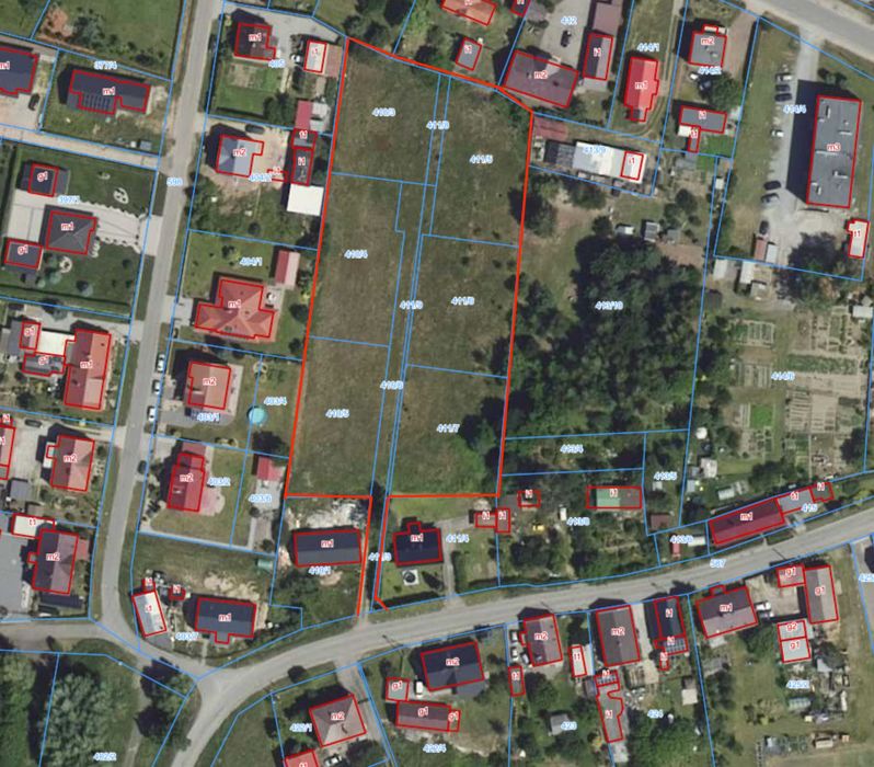 Działka budowlana 10 ar – Ligota Dolna / 1,5 km od Kluczborka