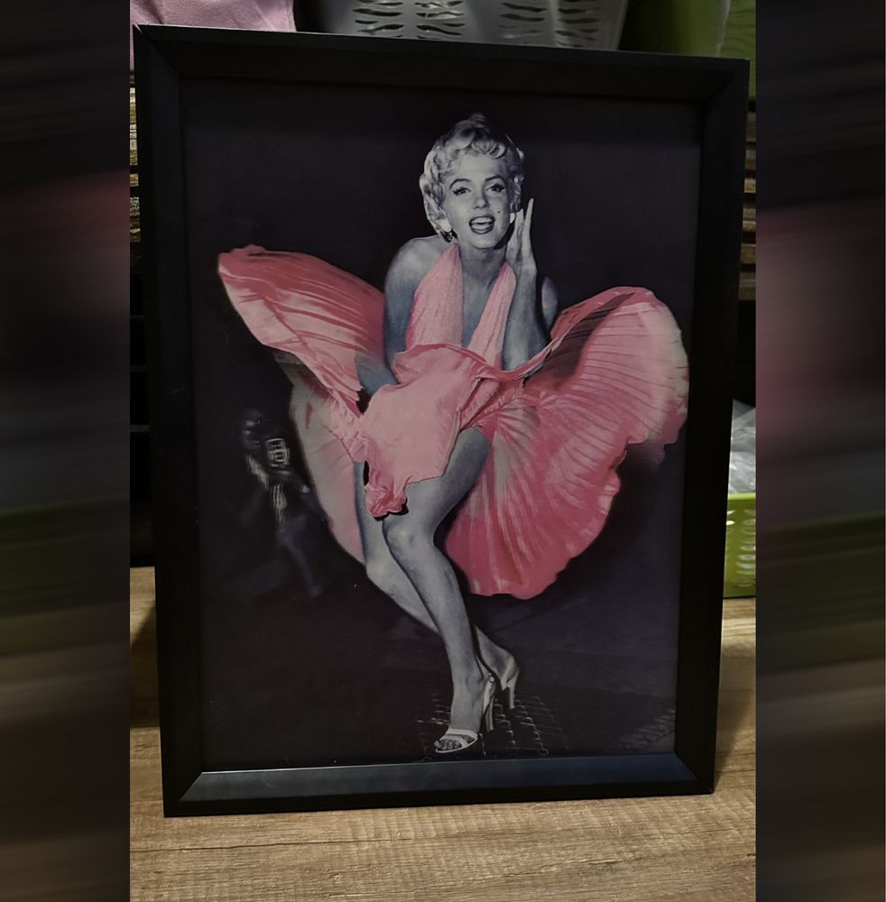 Obraz 3D Marilyn Monroe 43x33