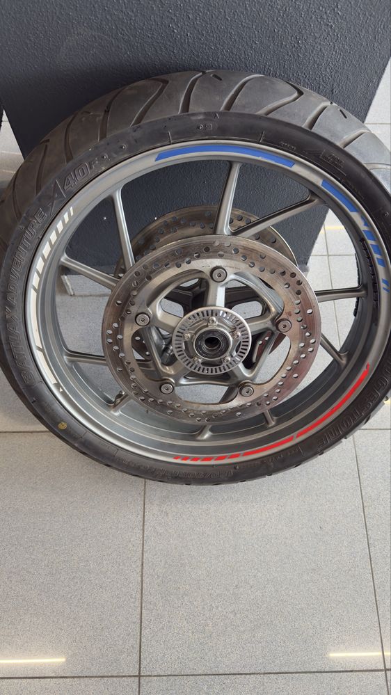 Conjunto de jantes bmw gs 1200/1250