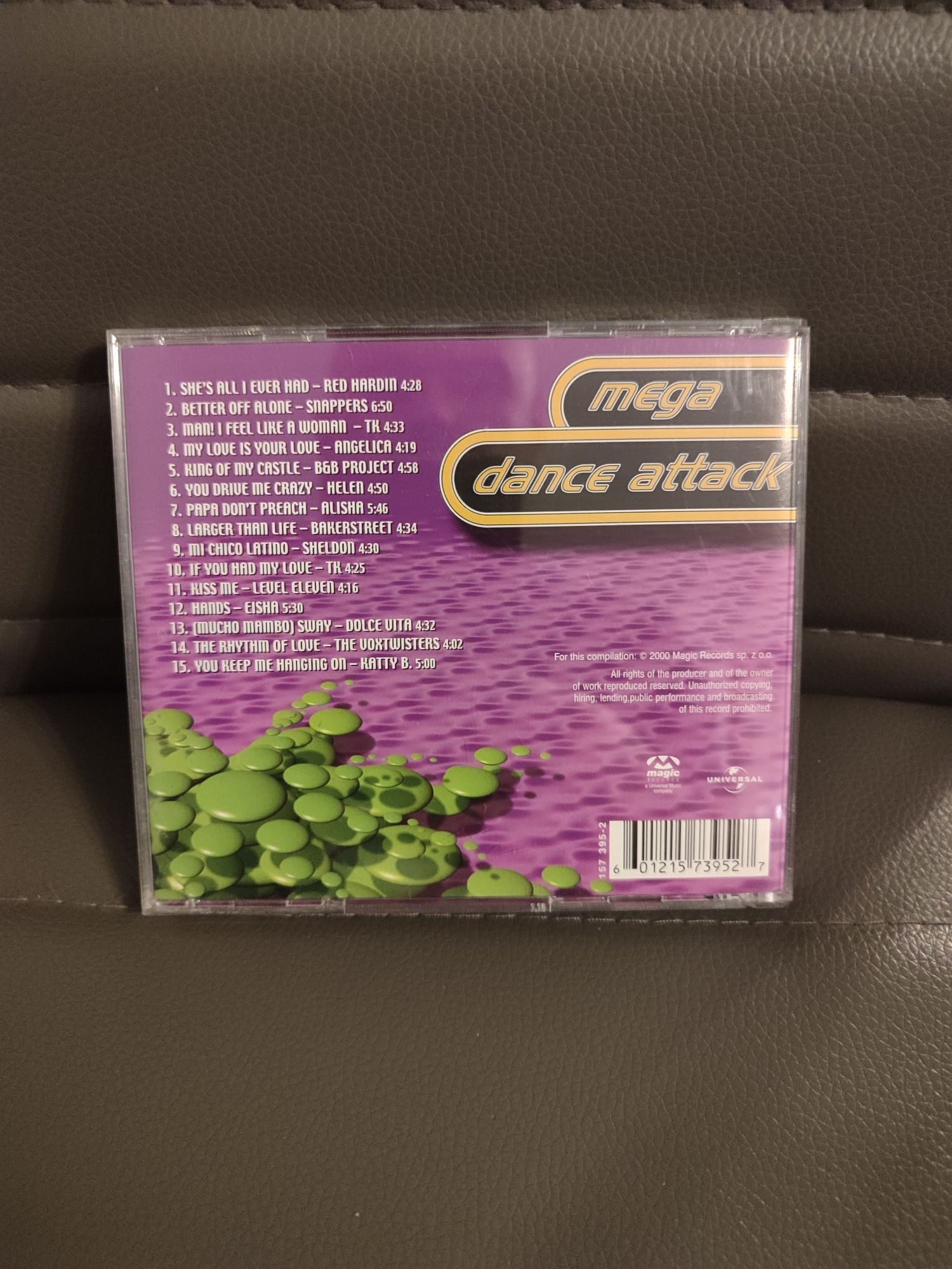 Mega Dance Attack płyta CD