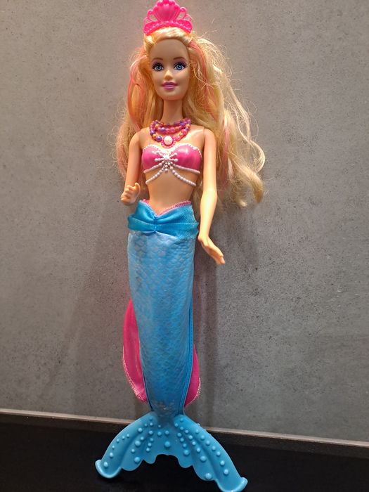 Perłowa księżniczka, Barbie,  Syrenka, Mattel