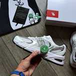 Мужские кроссовки New Balance "White/Black" Размеры 39-45