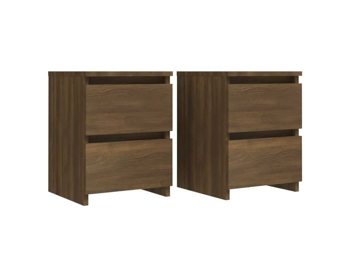 Cama MALM + mesas de cabeceira
