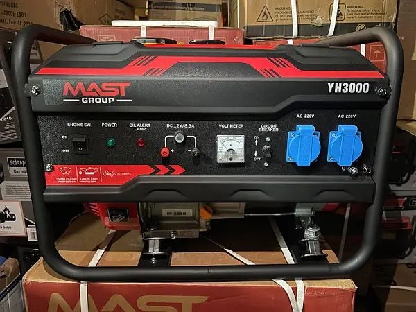 Генератор бензиновый MAST GROUP YH3000 2.8 кВт