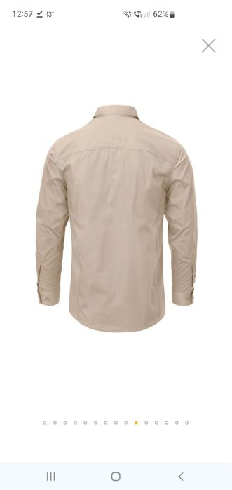 Koszula Helikon Defender Mk2 PolyCotton Ripstop Long Sleeve Khaki XXL
