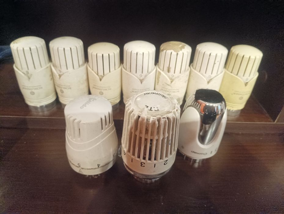 Glowice termostatyczne używane