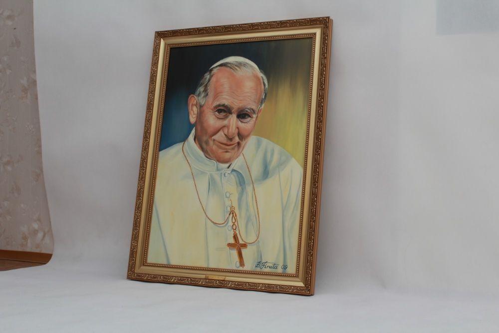 Jan Paweł II - obraz olejny