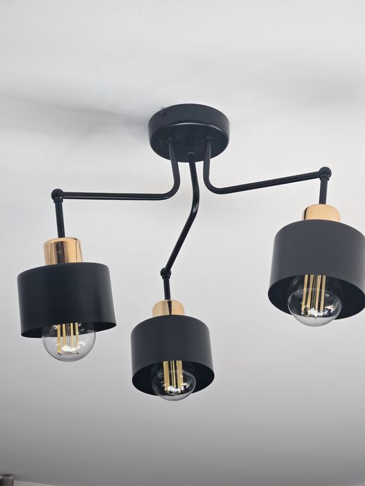Zestaw lamp sufitowych i kinkiet