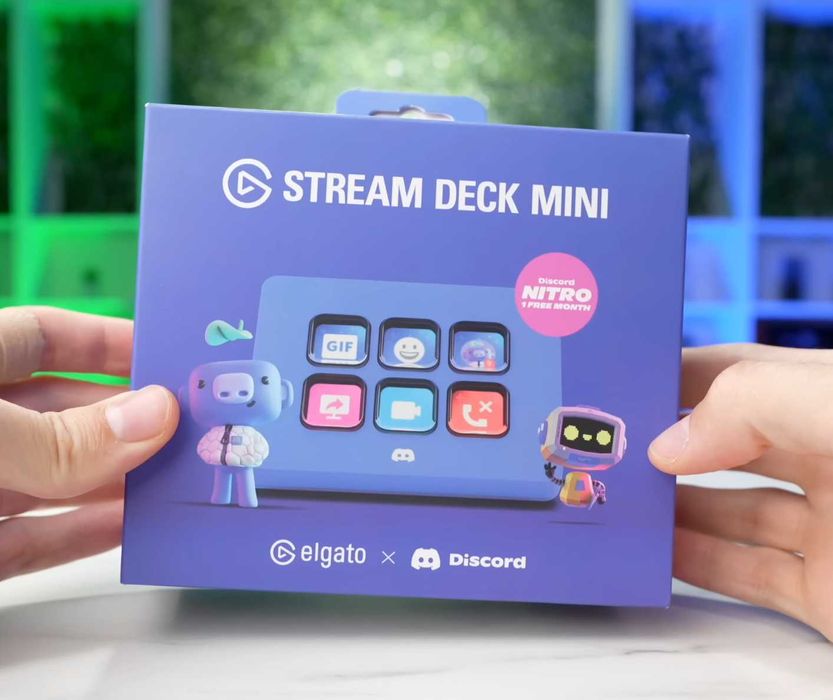 Stream Deck Mini Versão Discord