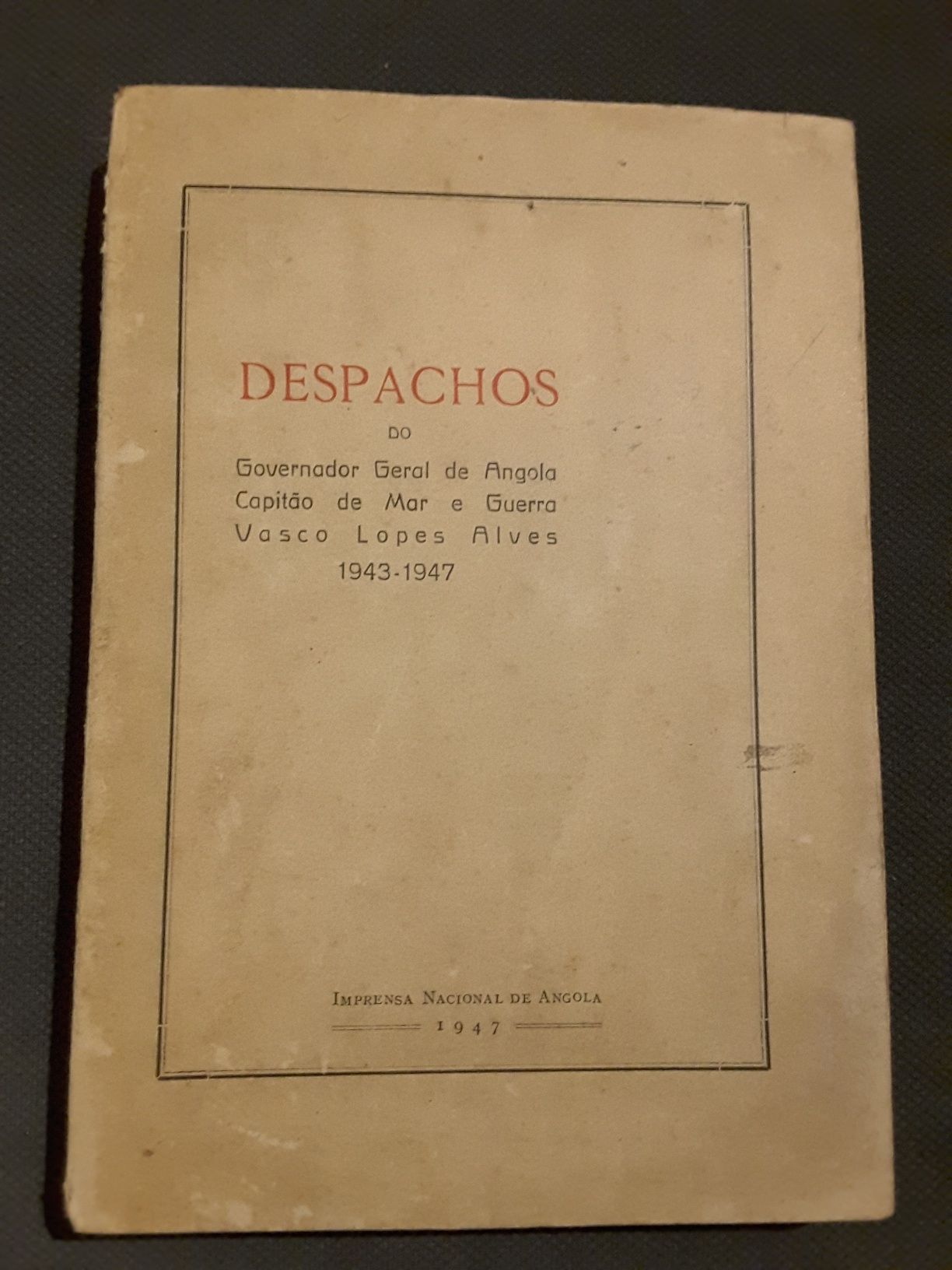 Prisioneiros Portugueses na Alemanha / Angola 1943/1947