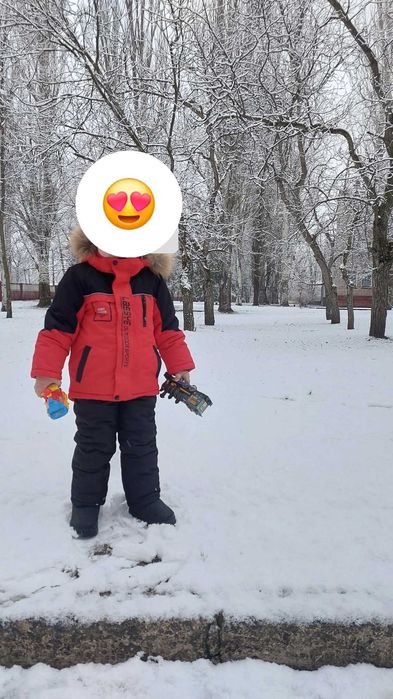 Зимовий комбінезон для хлопчика