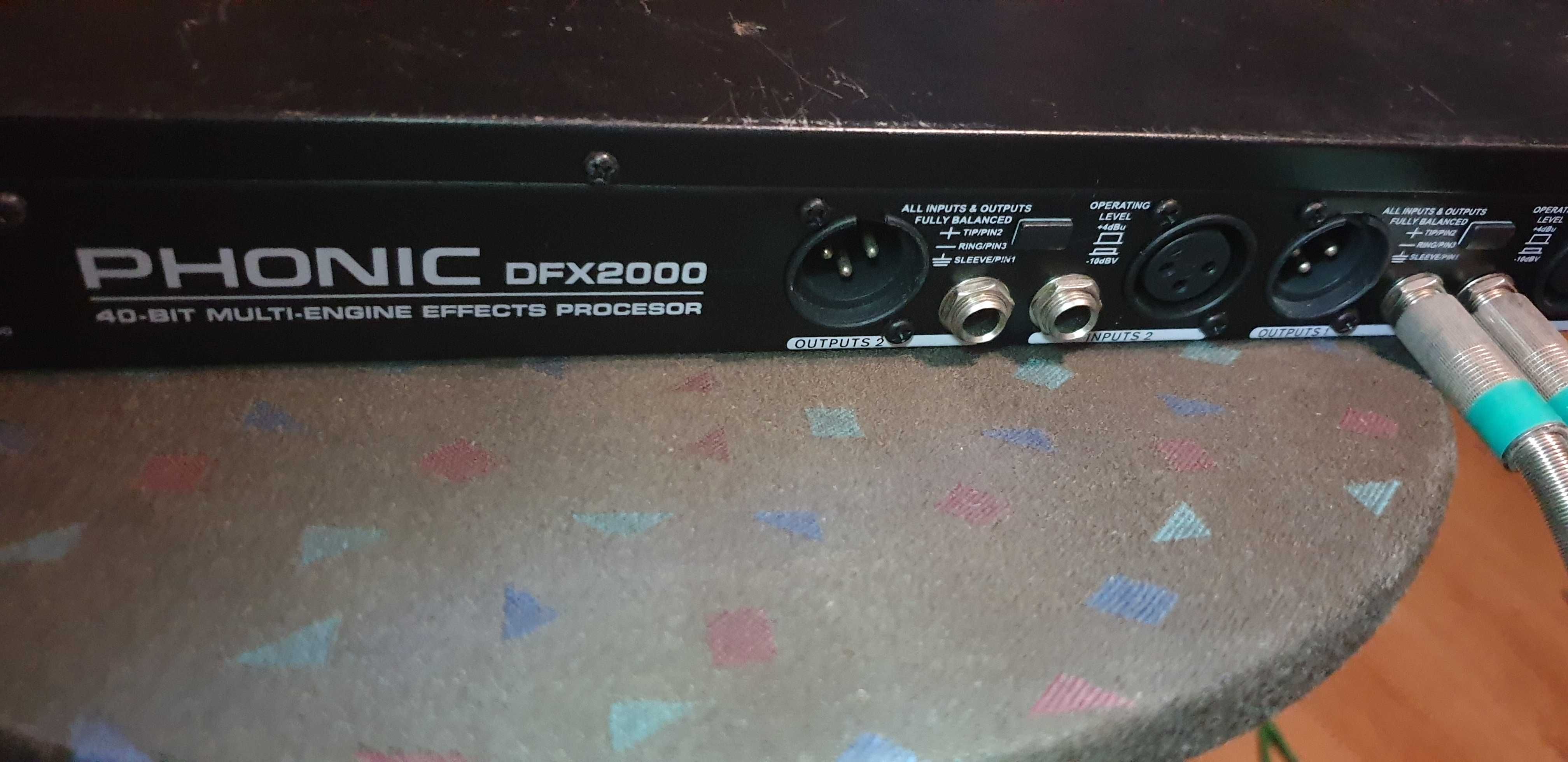 PHONIC Multi Efekt Processor DFX 2000 Super Efekt Stereo