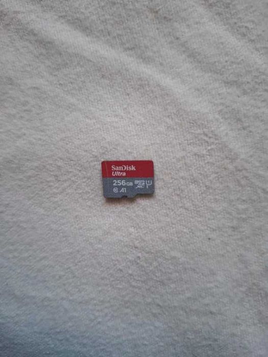 Cartão microSD SanDisk 256GB + Adaptador • Com Garantia