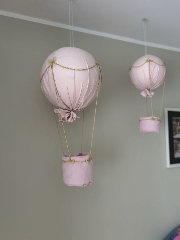 Balony dekoracyjne do pokoju dziewczynki różowe