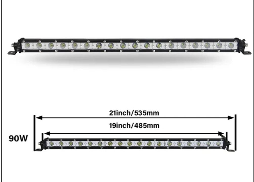 Barra led Slim 90w