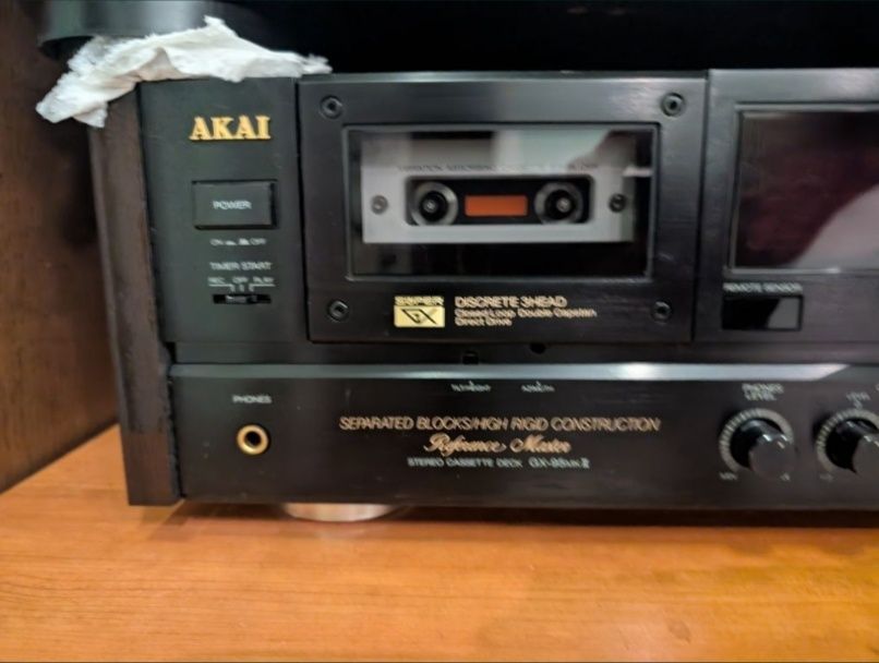 Akai gx 95m2 касетний магнітофон. Касетна дека
