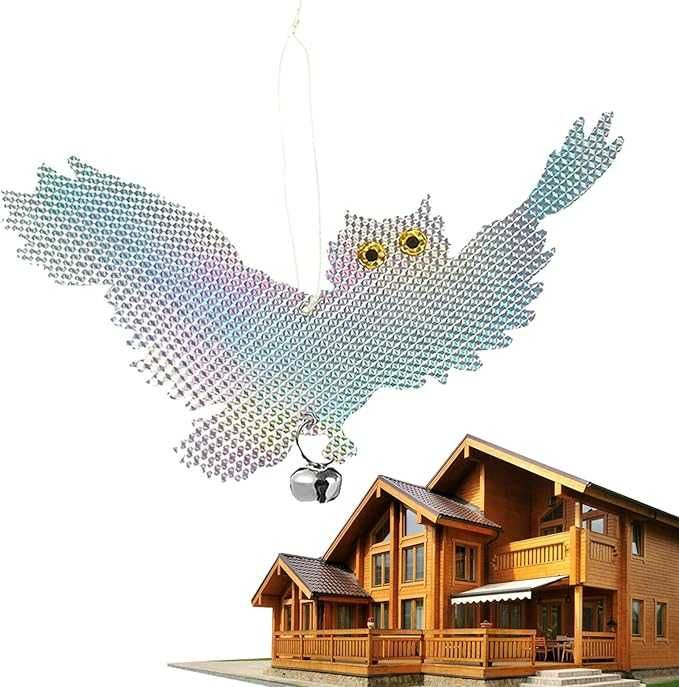 Odstraszacz ptaków zawieszka taśma odblaskowa odstraszająca ptaki