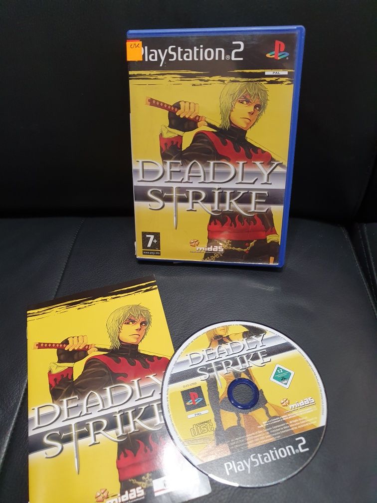 Gra gry ps2 playstation 2 Unikat Deadly Strike od kolekcjonera