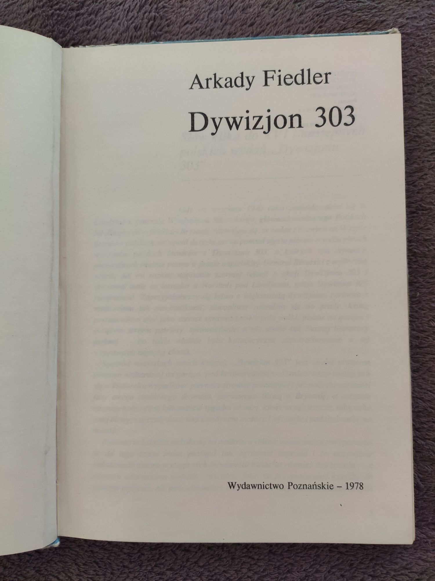 Dywizjon 303 - Arkady Fiedler