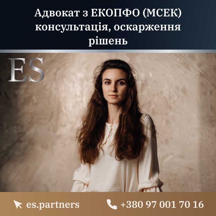 Адвокат по ЕКОПФО (МСЕК) консультации, обжалование решений