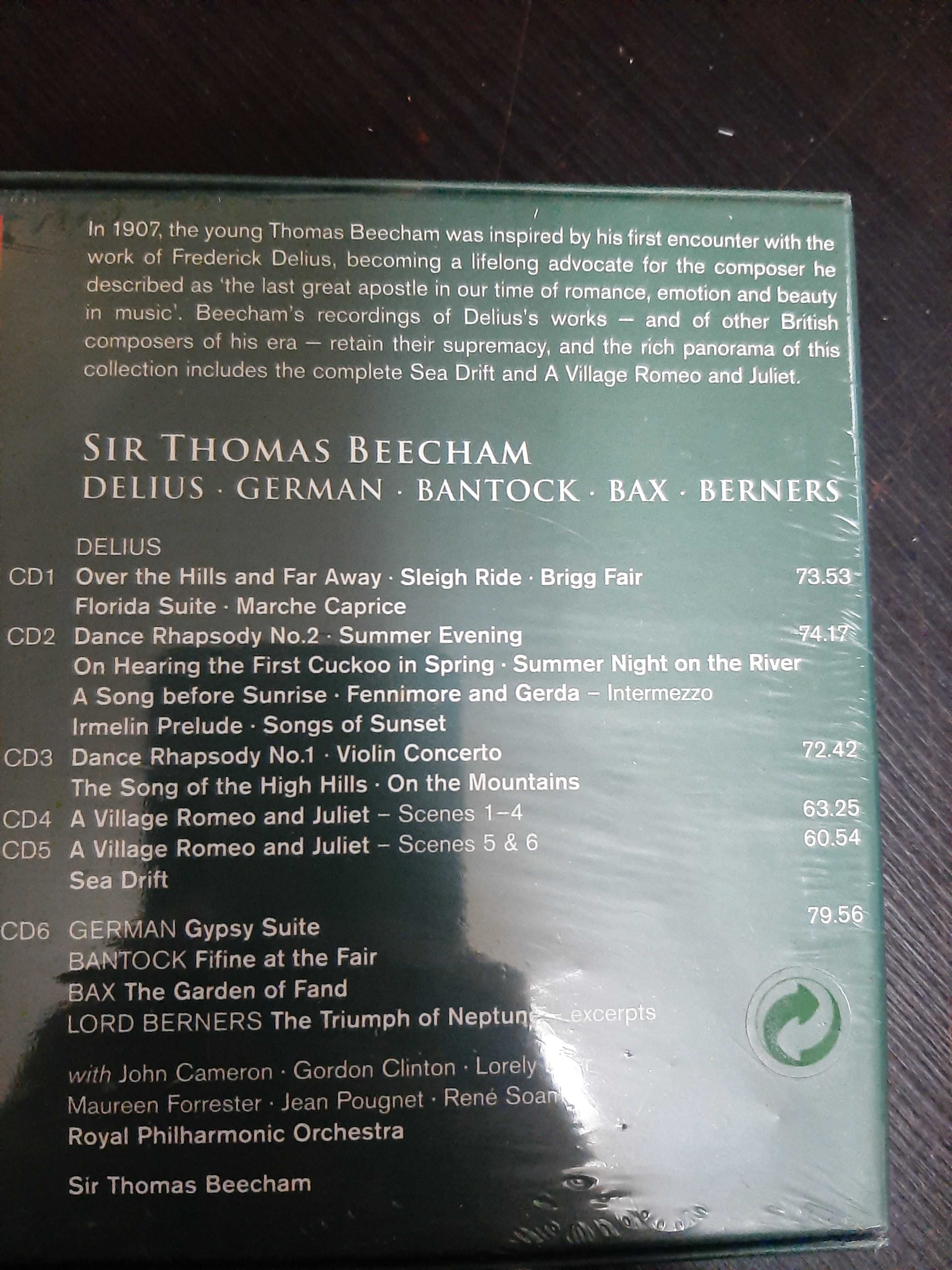 Sir Thomas Beecham – English Music – Delius, German, Bantock, Bax