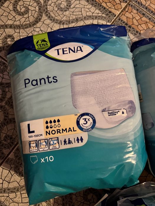 Підгузки-трусики для дорослих Tena Pants Normal розмір L 10 шт