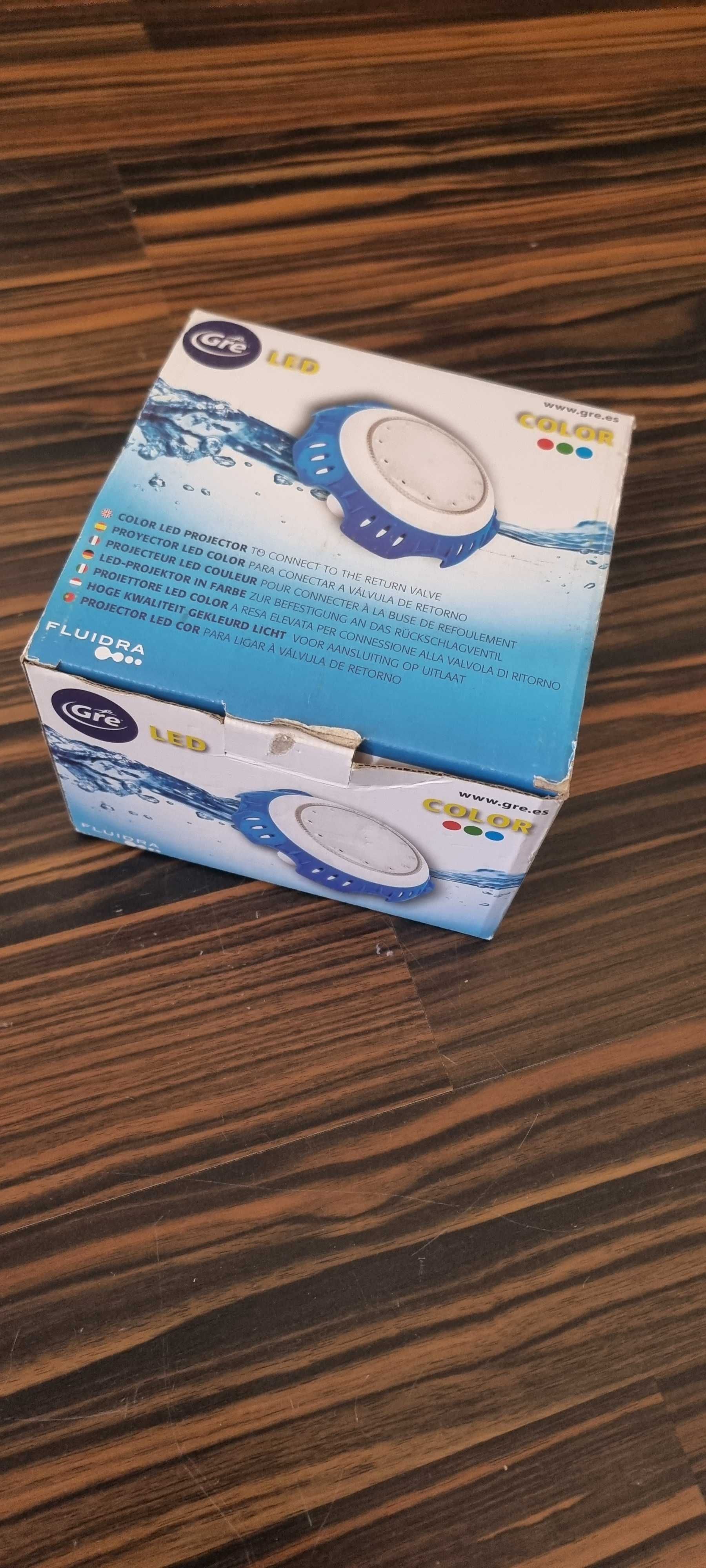 Lâmpada LED piscina (projetor subaquático não precisa de baterias)