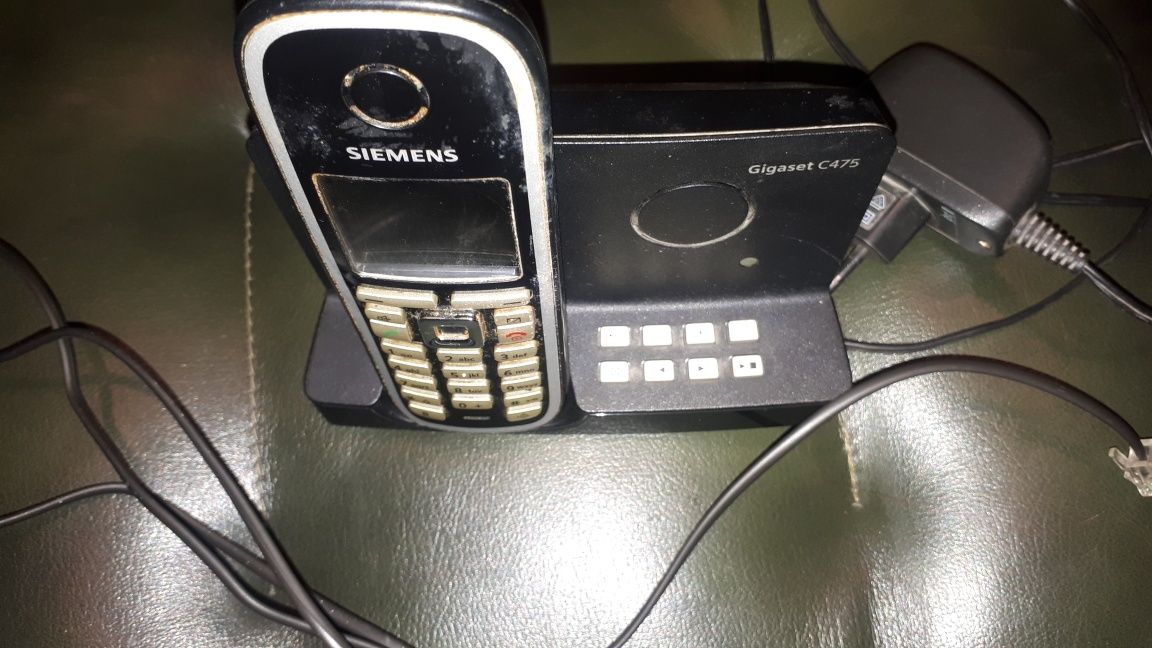 Telefon bezprzewodowy Siemens Gigaset C475 z automatyczną sekretarką