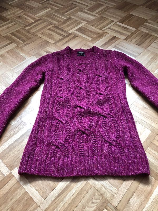 Wełniany sweter Massimo Dutti, rozmiar L